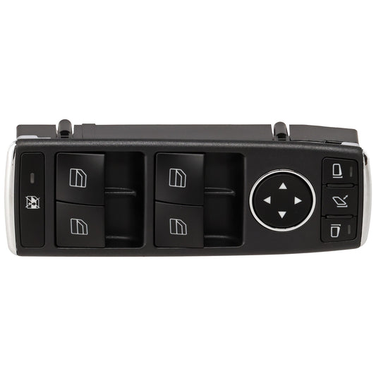 Front, Driver Side Window Switch, Black