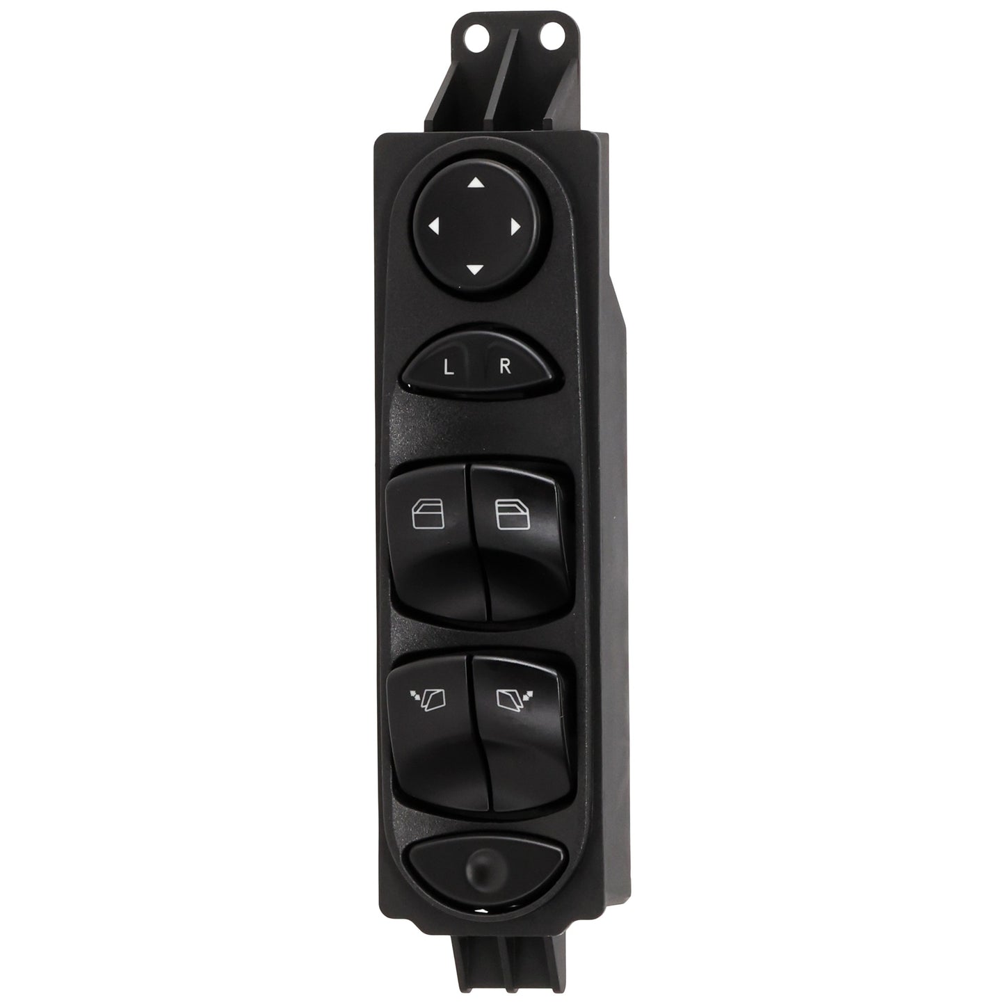 Front or Rear, Driver Side Window Switch, Black