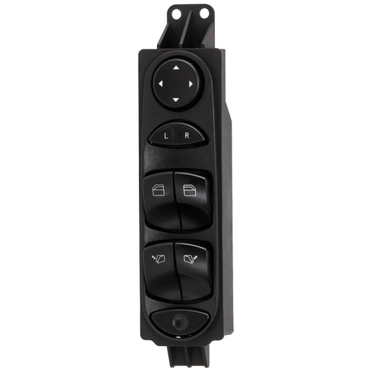 Front or Rear, Driver Side Window Switch, Black