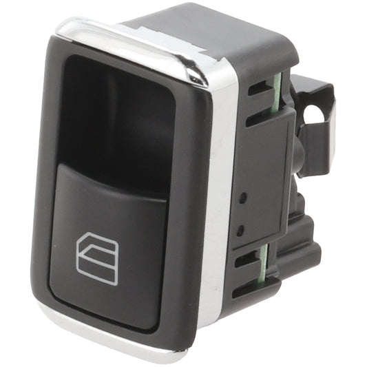 Front or Rear, Passenger Side Window Switch, Black