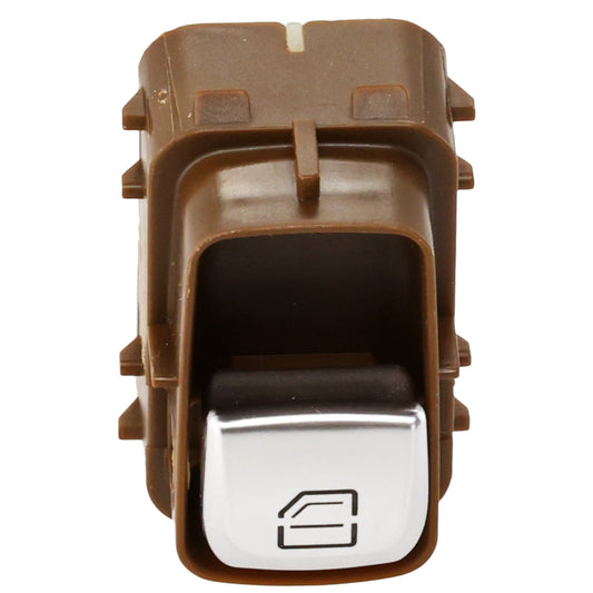 Front, Passenger Side Window Switch Coffee