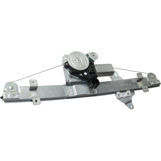 Front, Passenger Side Window Regulator, Power, With 6-Prong Connector