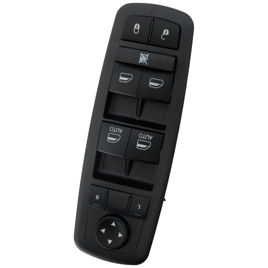 Front, Driver Side Window Switch, Black