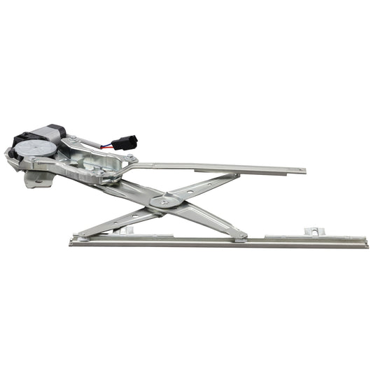 Front, Passenger Side Power Window Regulator, With Motor