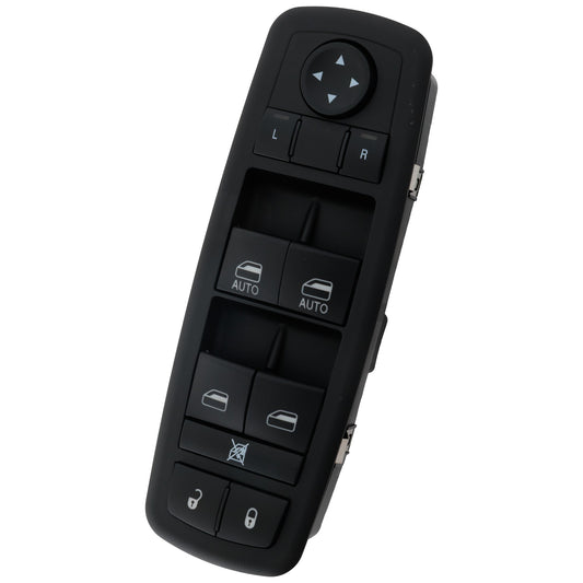 Front, Driver Side Window Switch, Black, For Models With Power-Operated Sliding Doors (GX1)