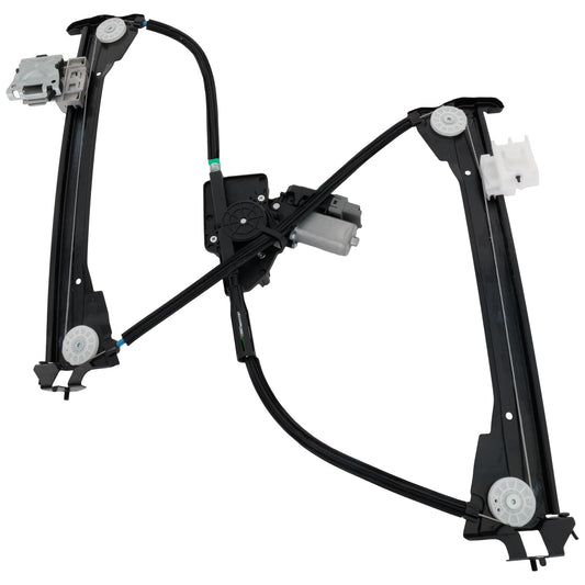 Front, Passenger Side Power Window Regulator, With Motor
