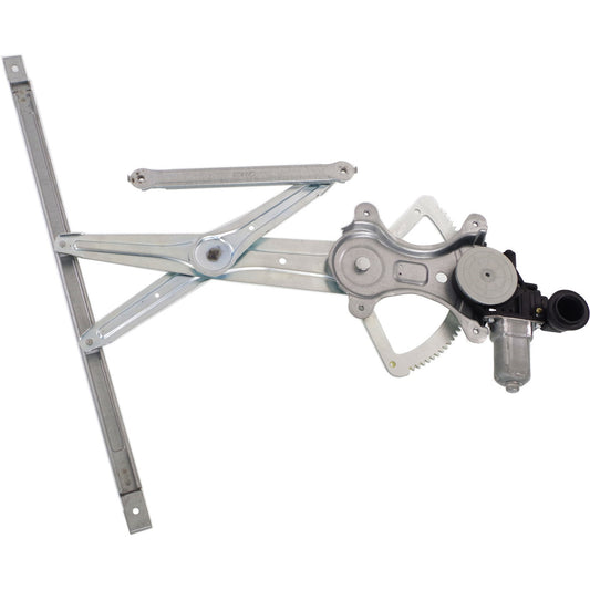 Front, Passenger Side Power Window Regulator, With Motor