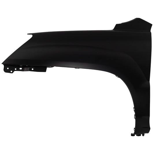 Front, Driver Side Fender, Without Luxury Package