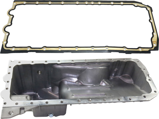 2-Piece Kit Aluminum Oil Pan, Includes (1) Oil Pan and (1) Oil Pan Gasket