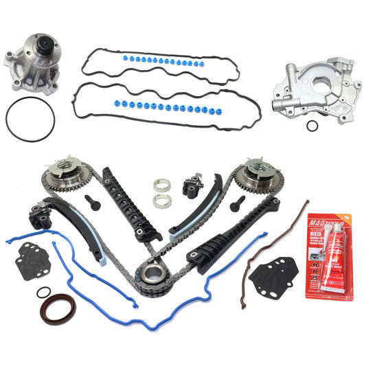 4-Piece Kit Timing Chain Kit, 5.4L, 8Cyl, Includes (1) Oil Pump, (1) Water Pump, (1) Valve Cover Gasket and (1) Timing Chain Kit