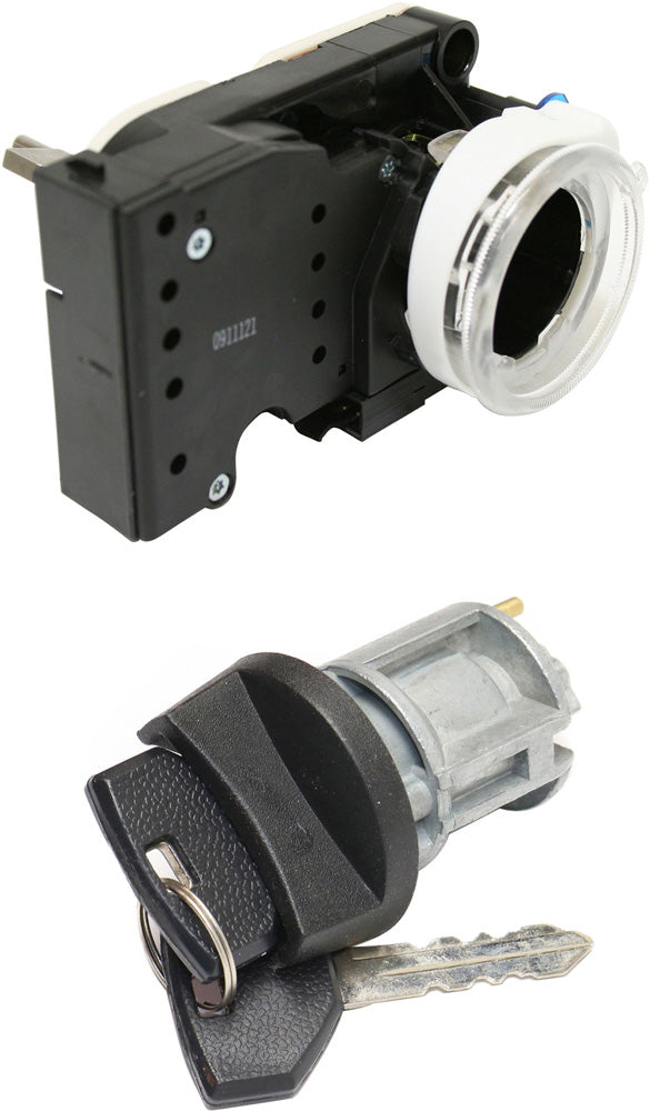2-Piece Kit Ignition Switch Kit, Includes (1) Ignition Lock Cylinder and (1) Ignition Switch