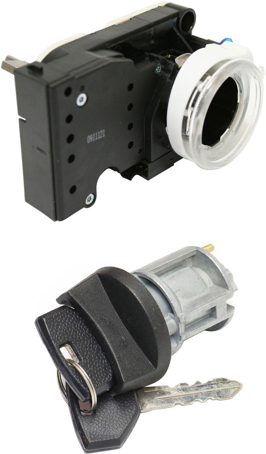 2-Piece Kit Ignition Switch Kit, Includes (1) Ignition Lock Cylinder and (1) Ignition Switch
