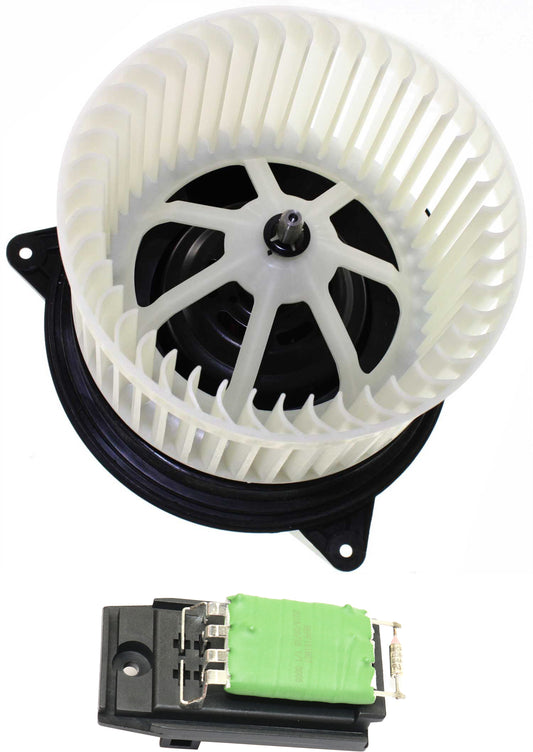 2-Piece Kit Blower Motor Includes (1) Blower Motor and (1) Blower Motor Resistor