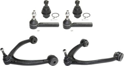 6-Piece Kit Control Arm Kit, Includes (2) Control Arm, (2) Tie Rod End and (2) Ball Joint