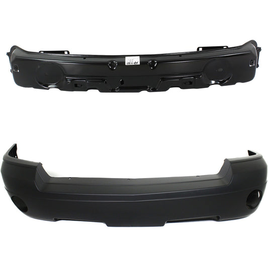 2-Piece Kit Front Bumper Reinforcement, Steel, includes (1) Bumper Cover and (1) Bumper Reinforcement