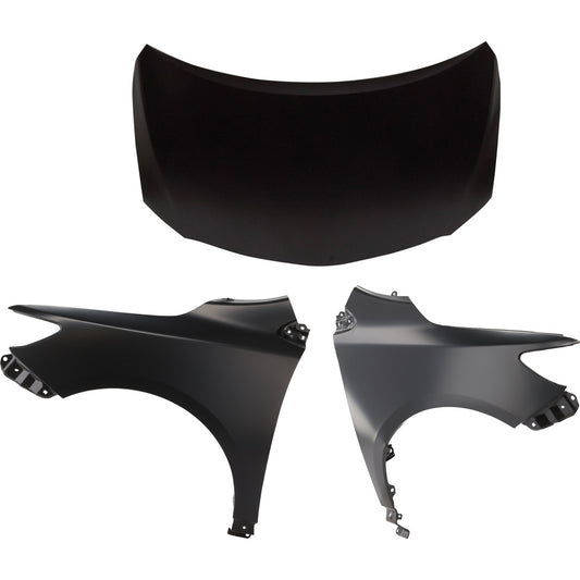 3-Piece Kit Hood, Includes (2) Fender and (1) Hood