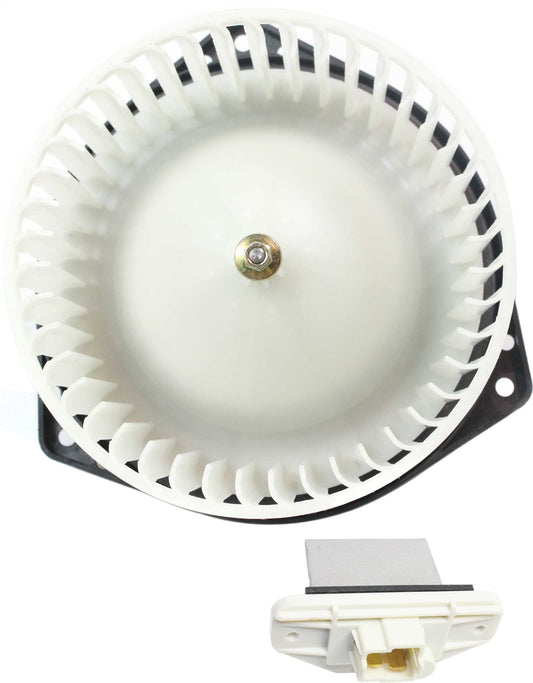 2-Piece Kit Blower Motor Includes (1) Blower Motor and (1) Blower Motor Resistor
