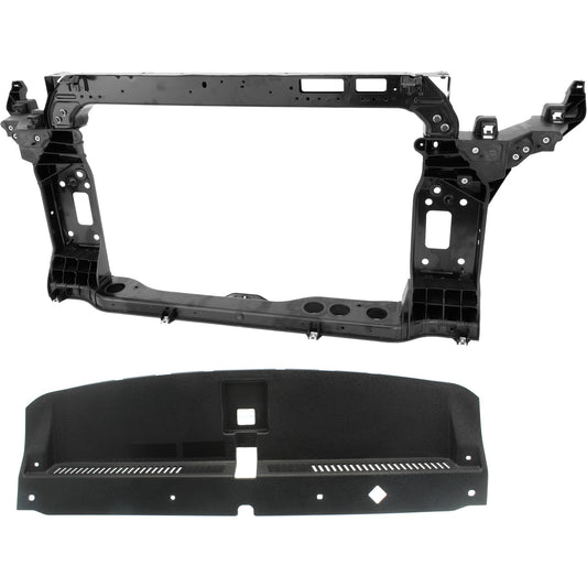 2-Piece Kit Radiator Support Assembly Includes (1) Radiator Support and (1) Radiator Support Cover