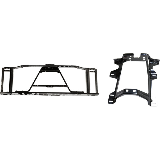 2-Piece Kit Radiator Support Assembly, 6.0L, 8Cyl Includes (1) Radiator Support and (1) Radiator Support Bracket