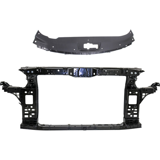 2-Piece Kit Radiator Support Assembly Includes (1) Radiator Support and (1) Radiator Support Cover