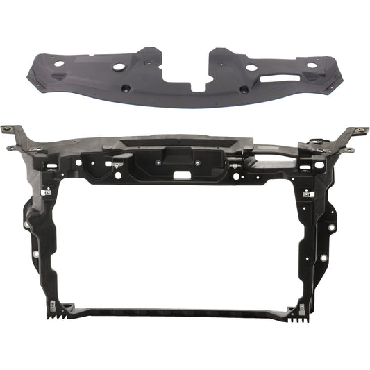 2-Piece Kit Radiator Support Assembly, 3.5L, 6Cyl Includes (1) Radiator Support and (1) Radiator Support Cover