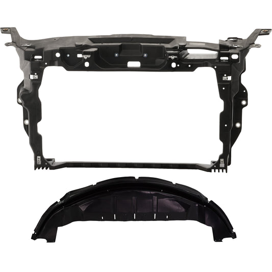 2-Piece Kit Radiator Support Assembly Includes (1) Radiator Support and (1) Radiator Support Splash Shield