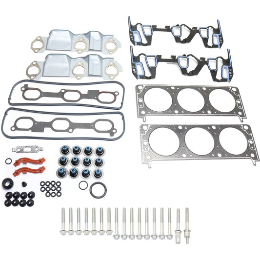 2-Piece Kit Head Gasket Set, Includes (1) Cylinder Head Bolt and (1) Cylinder Head Gasket