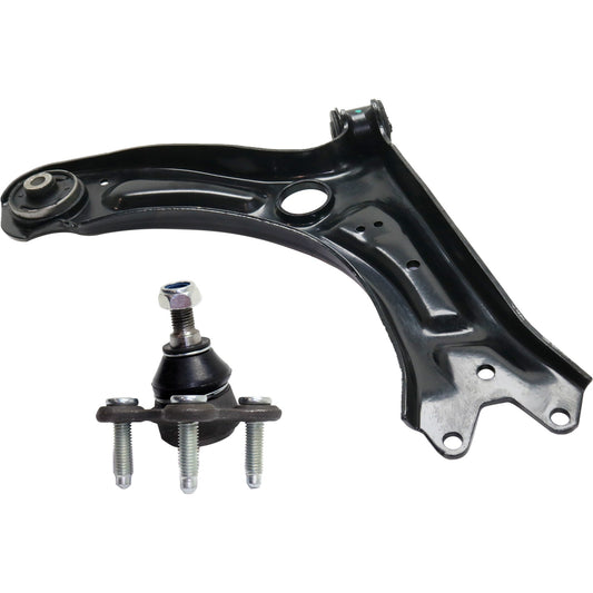 2-Piece Kit Front, Driver Side, Lower Control Arm Kit, Sedan, Includes (1) Control Arm and (1) Ball Joint