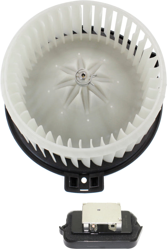 2-Piece Kit Blower Motor Includes (1) Blower Motor and (1) Blower Motor Resistor