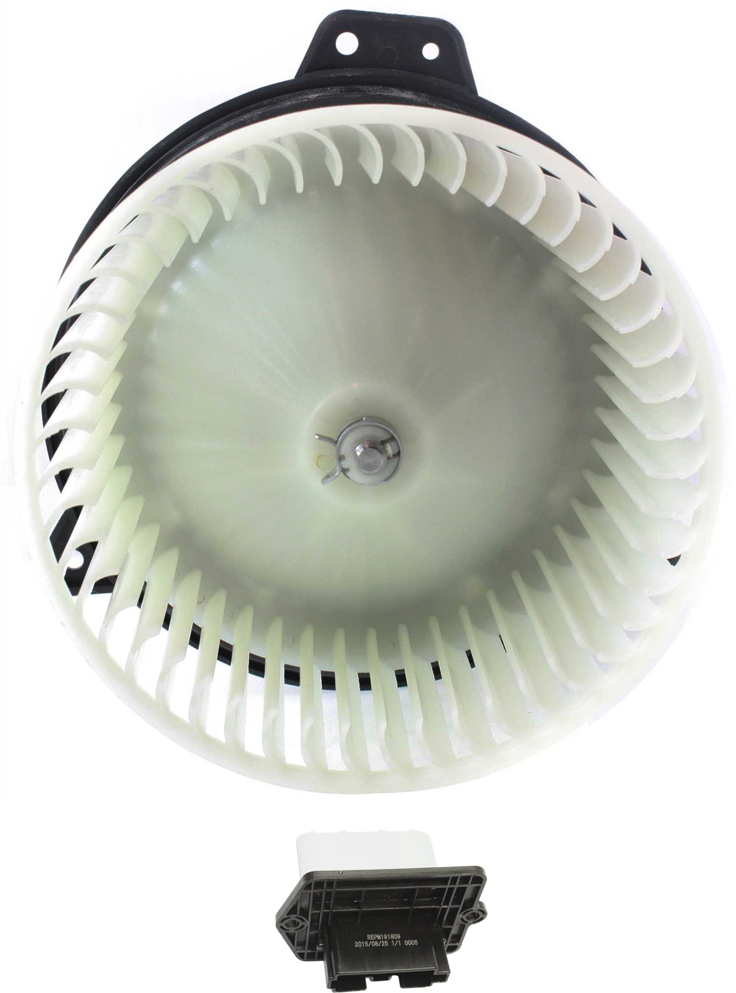 2-Piece Kit Blower Motor Includes (1) Blower Motor and (1) Blower Motor Resistor