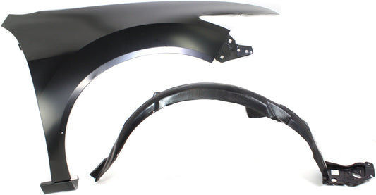2-Piece Kit, Front, Passenger Side Fender, Includes (1) Fender and (1) Fender Liner
