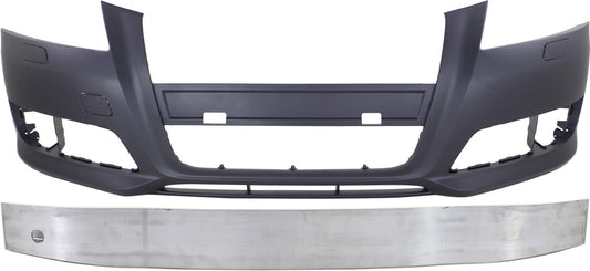 2-Piece Kit, Front Primed Bumper Cover, Includes (1) Bumper Cover and (1) Bumper Reinforcement