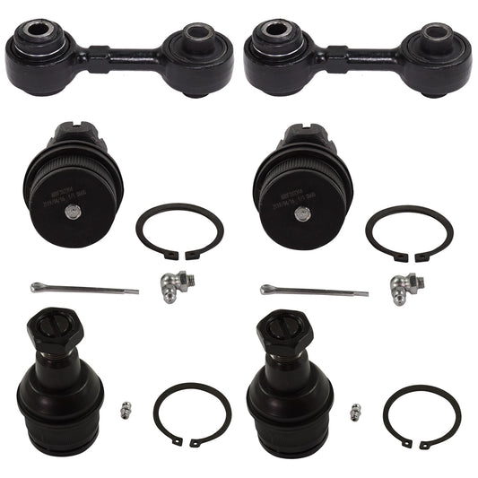 6-Piece Kit Front Sway Bar Link, Includes (4) Ball Joint and (2) Sway Bar Link