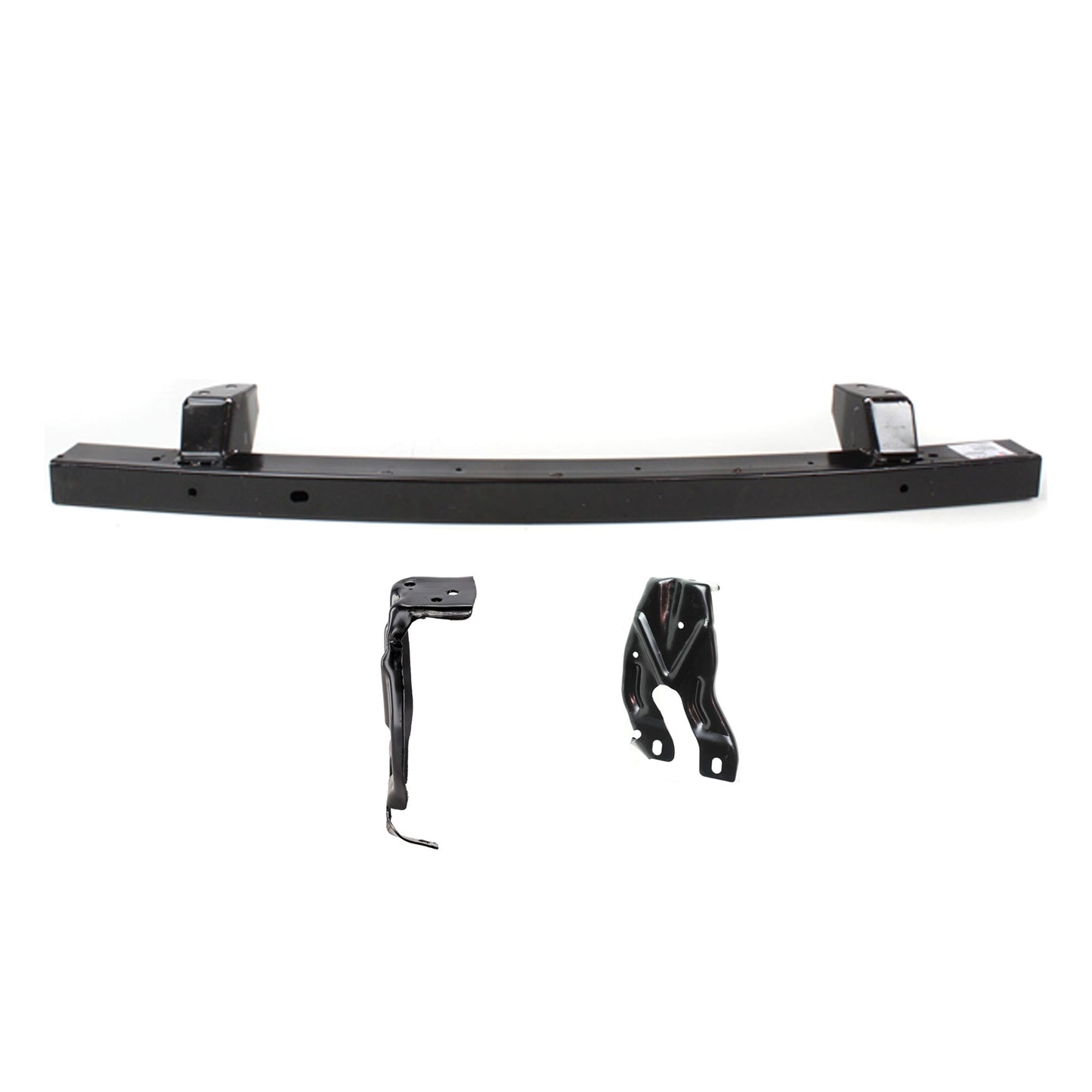 3-Piece Kit Front Bumper Reinforcement, Steel, Includes (2) Bumper Bracket and (1) Bumper Reinforcement