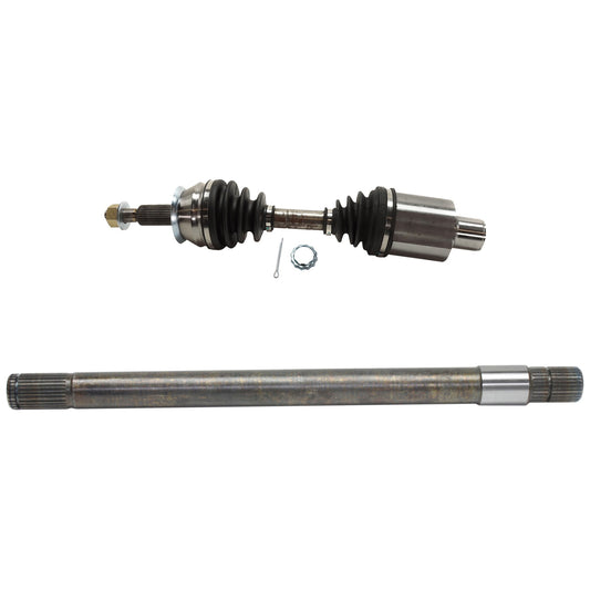 2-Piece Kit Front, Passenger Side Suspension Kit, Includes (1) Axle Assembly and (1) Axle Shaft