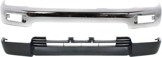 2-Piece Kit, Front Bumper, Sport Utility, Chrome, Includes (1) Bumper and (1) Valance