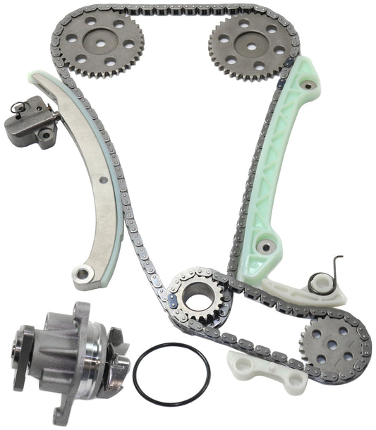 2-Piece Kit Timing Chain Kit, 2.0L, 4Cyl, Includes (1) Timing Chain Kit and (1) Water Pump