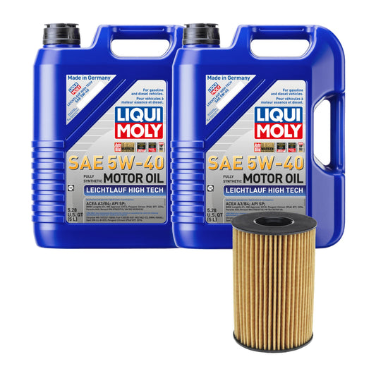 KIT-070224-201 Комплект из 3 предметов, синтетическое моторное масло, 5 литров, оригинальный BMW, включает (2) моторного масла и (1) масляный фильтр