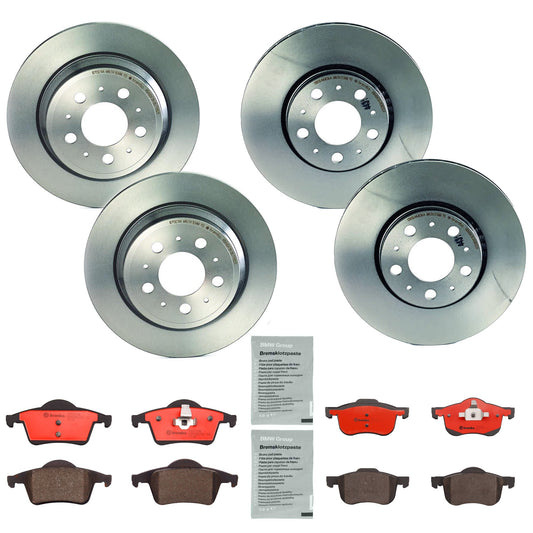 KIT-070224-425 Комплект тормозных дисков и колодок на 4 колеса: передние и задние, 286 мм, задние 288 мм. В комплект входят (4) тормозных диска, (2) комплекта тормозных колодок и (2) антискрипные пасты для тормозов.