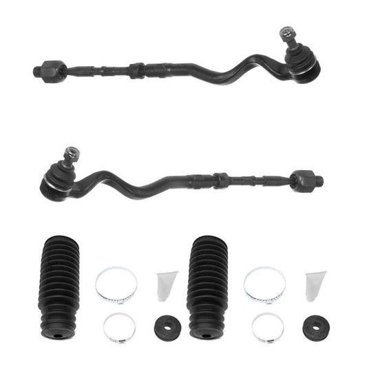 KIT-070224-428 Оригинальный комплект рулевой тяги BMW из 4 предметов, включает в себя (2) пыльника рулевой рейки и (2) рулевые тяги в сборе