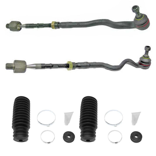 KIT-070224-434 Оригинальный комплект из 4-х частей рулевой тяги BMW в сборе — комплект из 4-х частей, включает (2) рулевую тягу в сборе и (2) пыльника рулевой рейки