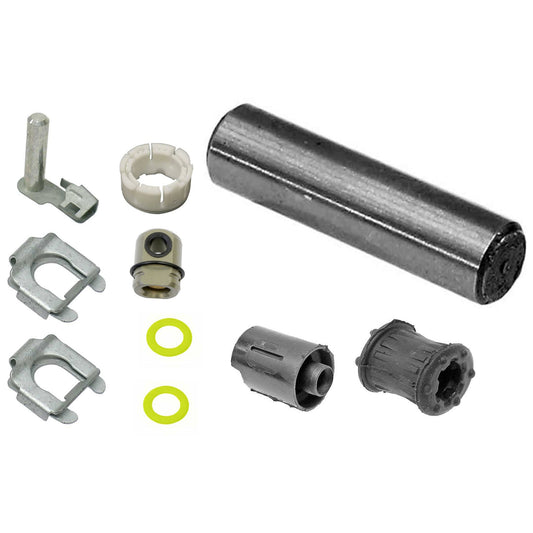 KIT-070224-613 10-Piece Kit Shifter Lever Ball Joint Includes (1) Rad Hose, (2) Distributor Shim, (1) Plate Pin, (1) Alternator Bracket Bushing, (1) Shift Lever Bushing, (2) Rod Circlip, and (1) Shifter Bushing