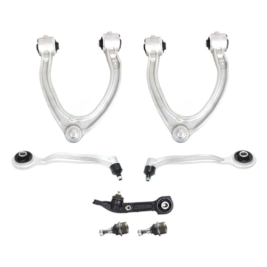 7-Piece Kit Front, Driver and Passenger Side, Upper and Lower, Frontward and Rearward Control Arm Includes (2) Ball Joint and (5) Control Arm