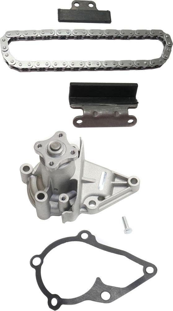 2-Piece Kit Timing Chain Kit, 1.6L, 4Cyl, Includes (1) Timing Chain Kit and (1) Water Pump