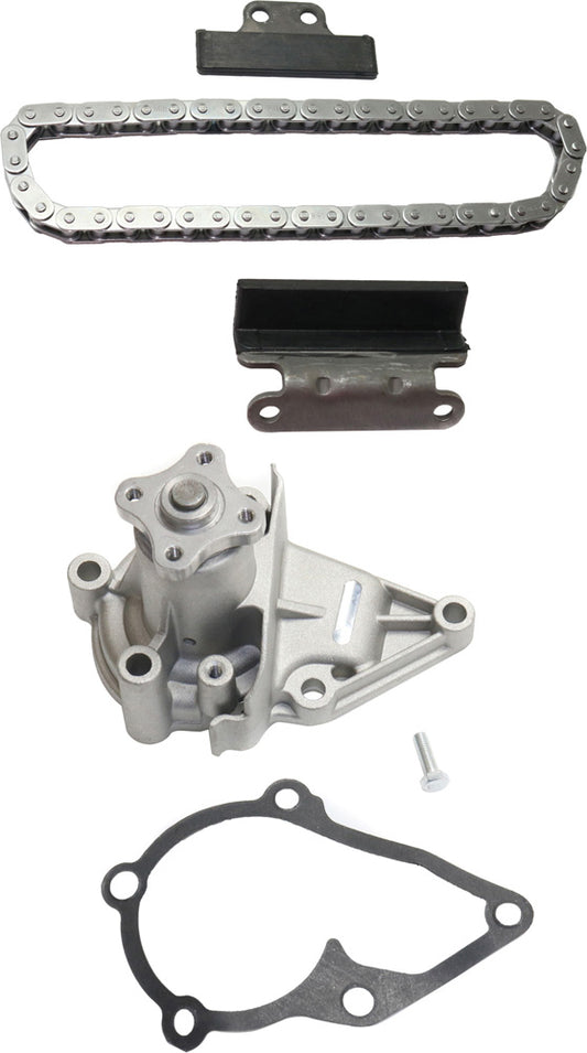 2-Piece Kit Timing Chain Kit, 1.6L, 4Cyl, Includes (1) Timing Chain Kit and (1) Water Pump