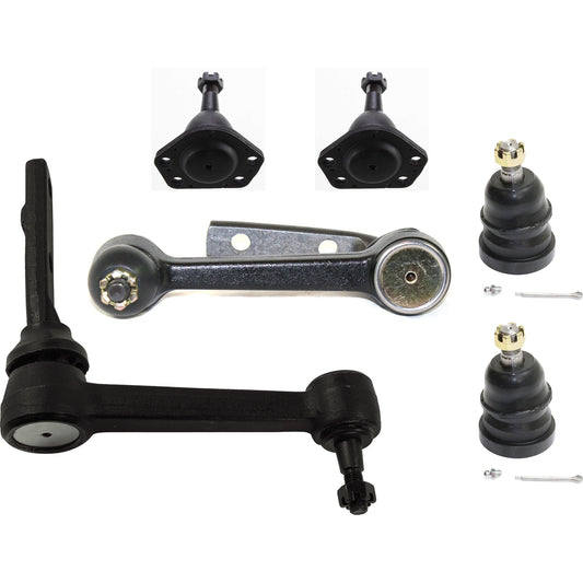 6-Piece Kit Idler Arm, Includes (4) Ball Joint and (2) Idler Arm