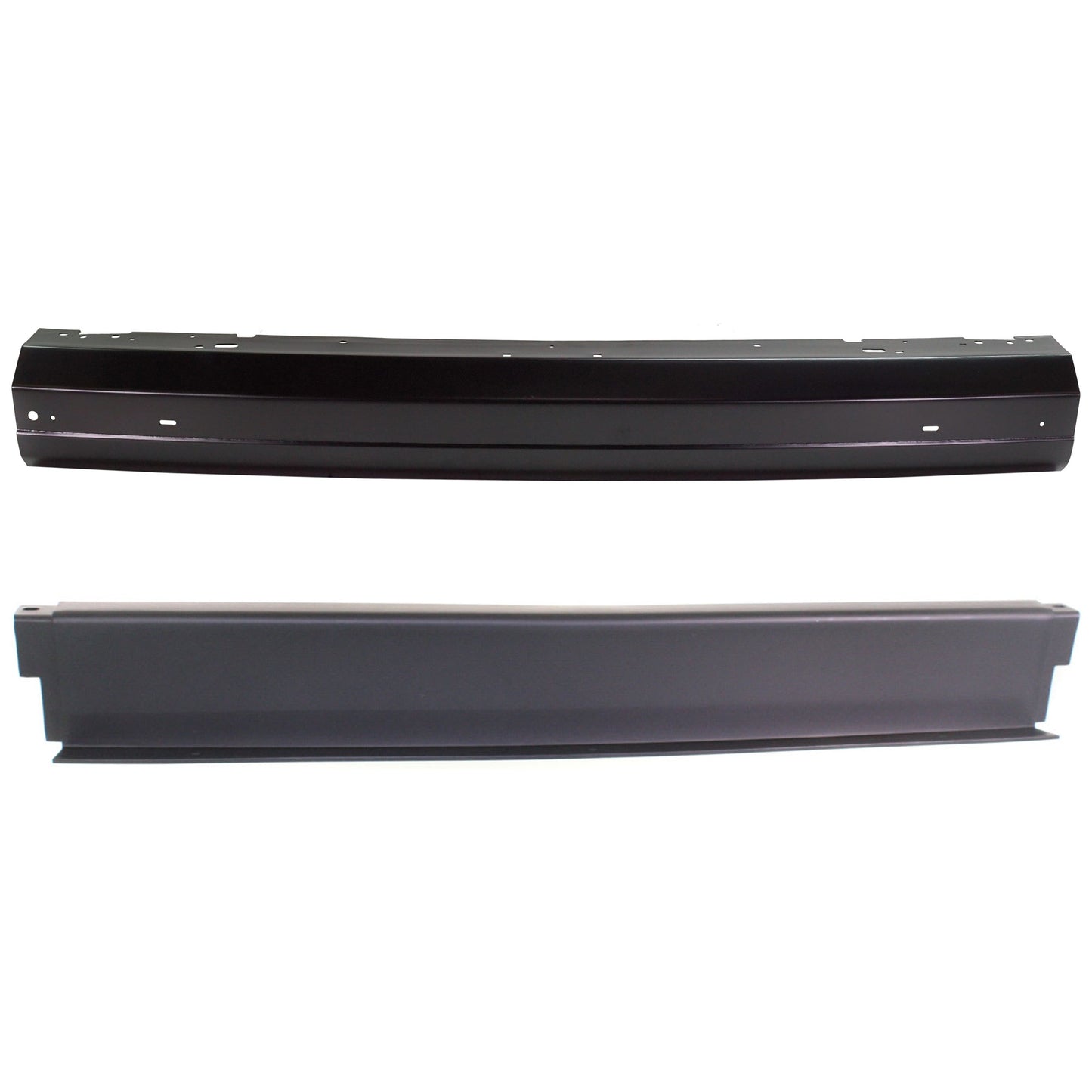 2-Piece Kit Front Bumper, Painted Black, Includes (1) Bumper and (1) Valance