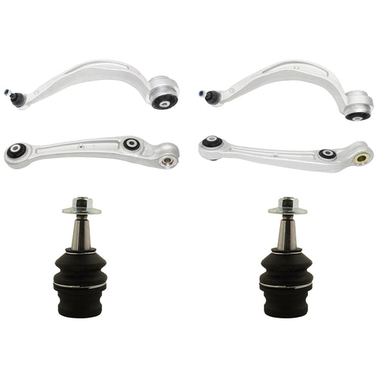 6-Piece Kit Control Arm Includes (2) Ball Joint and (4) Control Arm