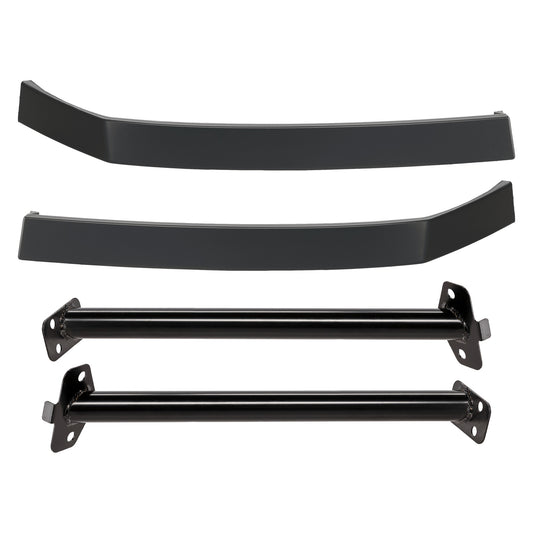 4-Piece Kit Front, Driver and Passenger Side Bumper Bracket, Includes (2) Bumper Bracket and (2) Bumper Trim