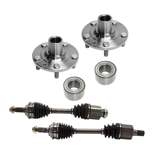 6-Piece Kit Suspension Kit, Includes (2) Wheel Hub, (2) Axle Assembly and (2) Wheel Bearing